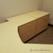 Blonde 6 Pc Modern Desk Suite with Filing, Storage, and Shelves